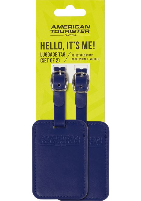 Luggage Tags Porta indirizzi - Set di 2 pezzi AMERICAN TOURISTER | LUGGAGE TAG X2DARK BLUE